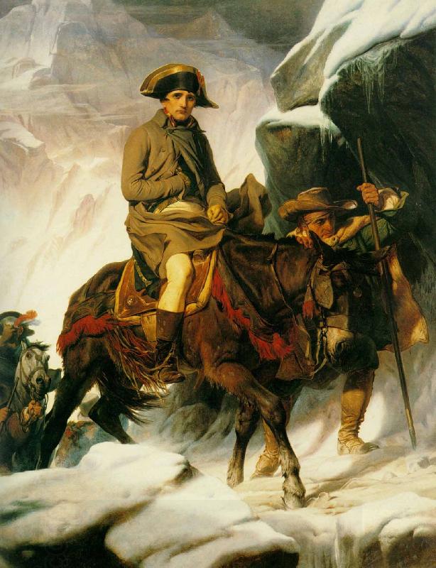 Hippolyte Delaroche Bonaparte Crossing the Alps China oil painting art